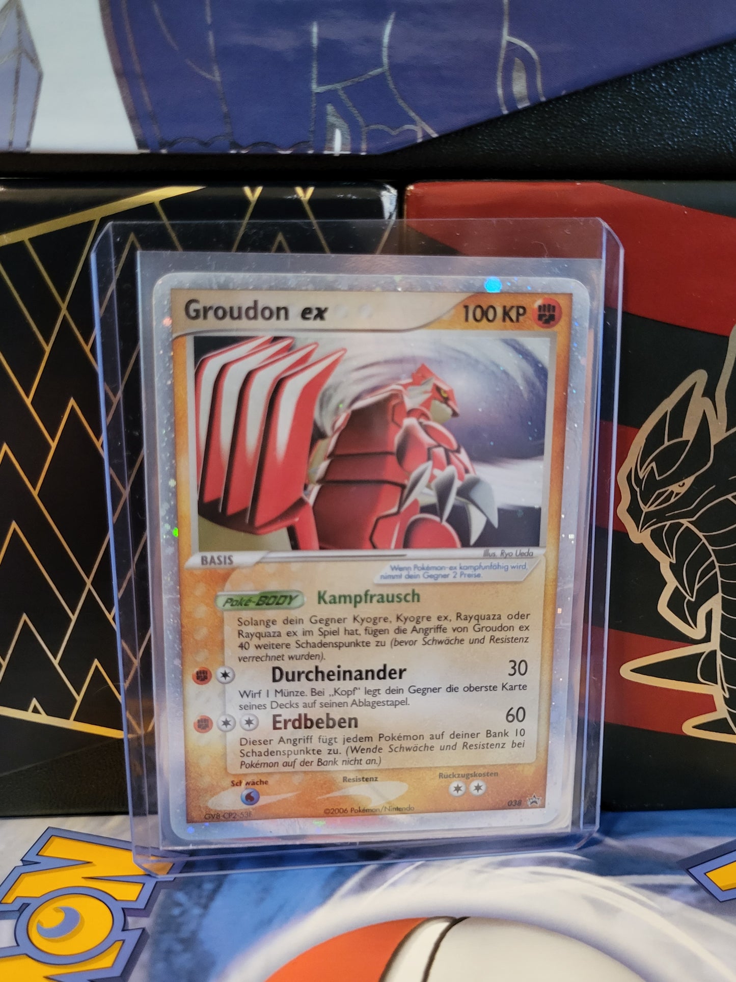 Groudon EX 038 Promo