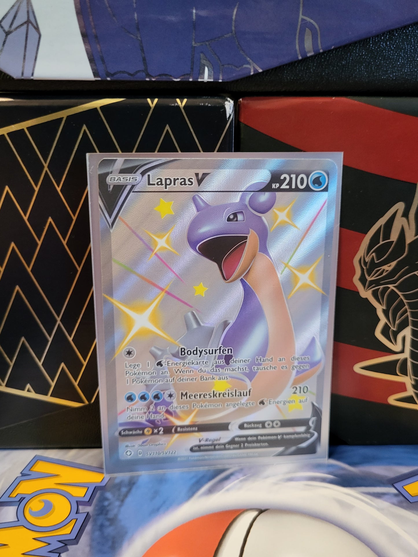 Lapras V SV110/SV122 Glänzendes Schicksal