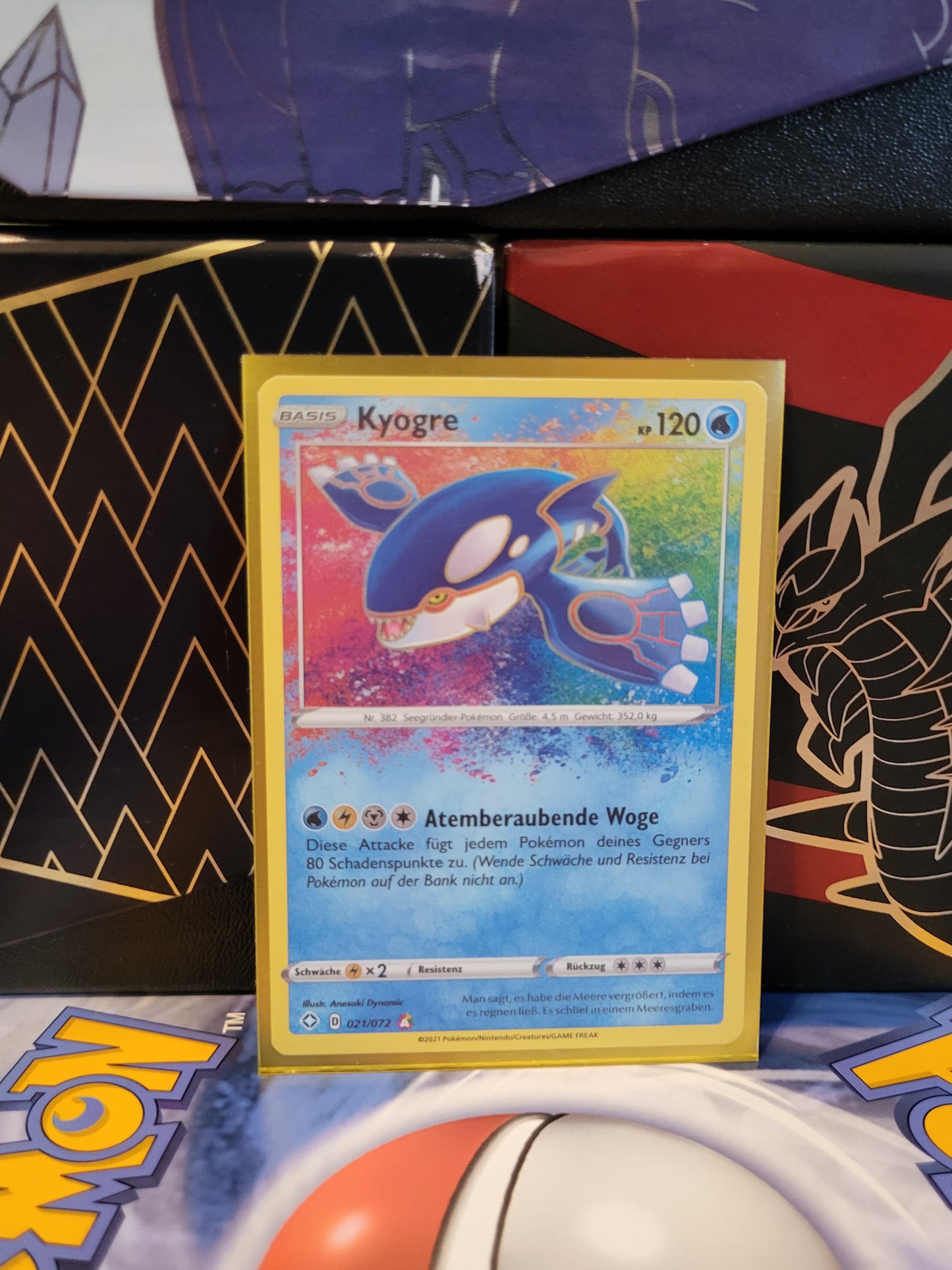 Kyogre 021/072 Glänzendes Schicksal